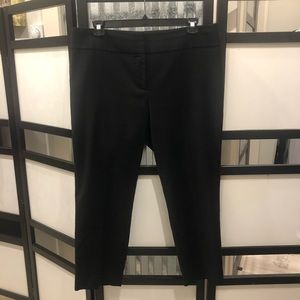 Ann Taylor black Capri pants 14